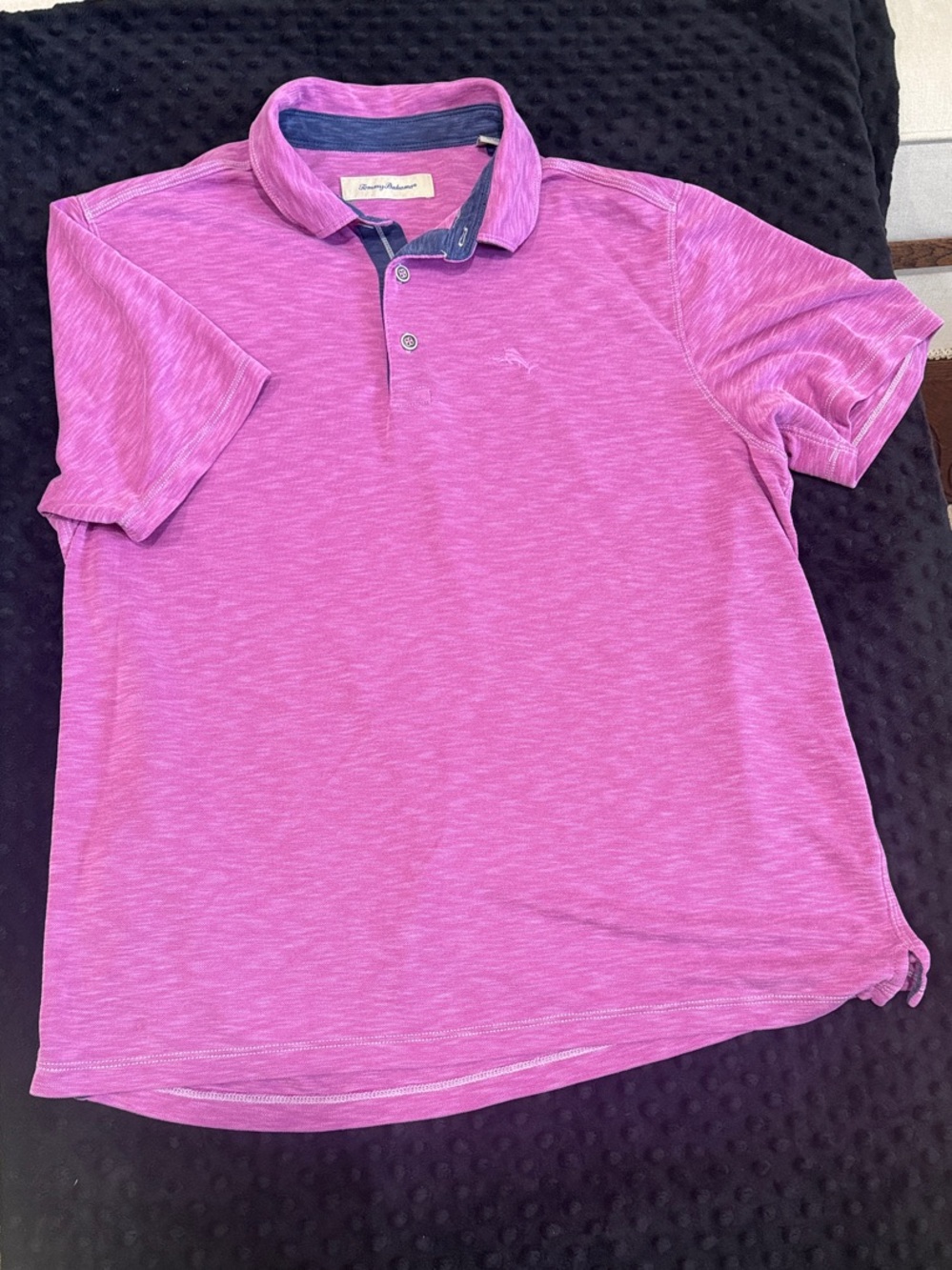 Tommy Bahama Men's Pink Polo Shirt